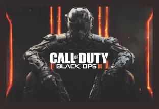 Mad Masters Mad Masters COD Black Ops 1 Piece wooden framed painting |Wall Art | Home Décor | Painting Art | Unique Design | Attractive Frames Digital Reprint 12 inch x 18 inch Painting