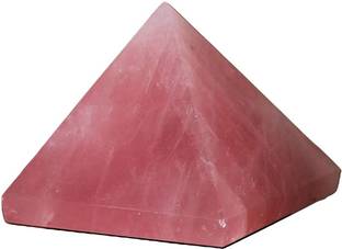 excel Gorgeous Large Rose Quartz Pyramid/Pink Crystal Pyramid/Healing Crystal/Love Stone Crystal Yantra