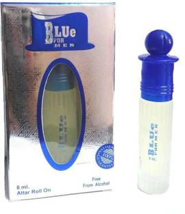 Al Nuaim Blue For Men Floral Attar
