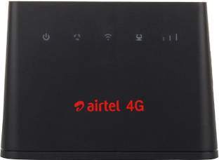 Airtel B310 4G ALL SIM SUPPORT HOTSPOT WIFI 4G Router 2.4 GHz 150 Mbps Wifi Speed Single Band Internal Antenna MiFi (Sim Based)