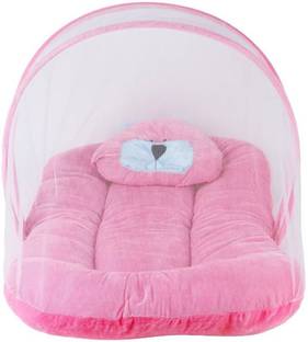 croox Cotton Mosquito Protector Comfy Baby Bed CRX_BYMN_0035_PW Portable Crib