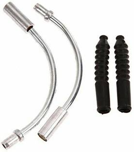 FASTPED  MTB Mountain Bikes Bicycles Silver Disc V Brake Pipe Bend Elbow Brake Shoe