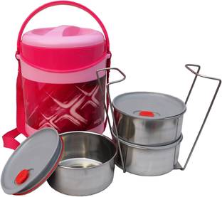 MILTON econa deluxe 3 Containers Lunch Box
