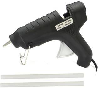 फैडमैन ITEK BLACK 40 WATT HOT MELT GUN WITH FREE 2 GLUE STICKS स्टैंडर्ड तापमान कॉर्डेड ग्लू गन