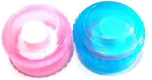 OM Powder Puff with Powder Storage(Color May Very) Combo.