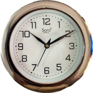 SARA Analog 15 cm X 10 cm Wall Clock