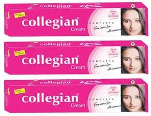 collegian fairness cream 20g pack of 03