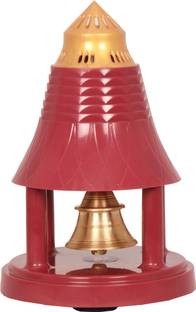 R&R Spirituals Automatic pooja bell for home Brass Pooja Bell