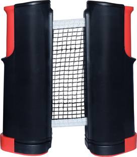 SMART pro expandable retractable table tennis rack,black/red Table Tennis Net