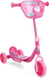 Peppa Pig BFF'S 3 wheel Scooter Pink