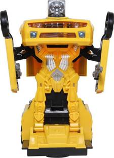 sunset robot races car light& music