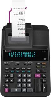 CASIO DR-120R-BK Printing  Calculator