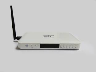 STC DTH WiFi Receiver Free To Air HD Set Top Box H-500 With Dual USB Port (LIFE TIME FREE) Media Streaming Device