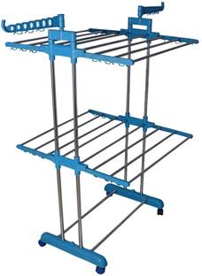 Sundry Steel Floor Cloth Dryer Stand RFYHTHTMN