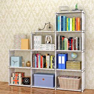 Furn Central Metal Open Book Shelf