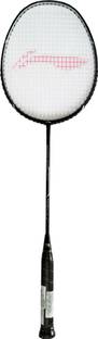 LI-NING SS 99 Plus New Light Weight Badminton Racquet - Black/Silver Silver, Black Strung Badminton Racquet