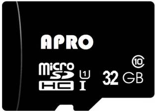 Apro MICROSD32GB Ultra Xdisk 32 GB MicroSDHC Class 10 20 MB/s Memory Card Compatible with Gaming Console, Computer, Camera, Mobile, Tablet