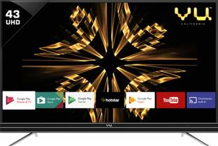 Vu 109 cm (43 inch) Ultra HD (4K) LED Smart Android TV
