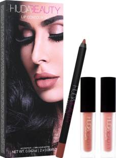 Huda Beauty lip contour set Trendsetter&Bombshell
