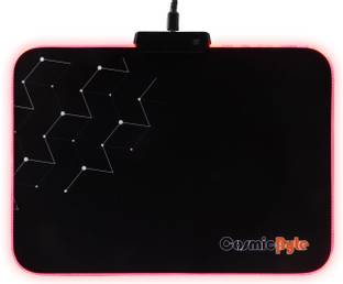 Cosmic Byte Volcano Foldable with 7 Color RGB Effects Mousepad