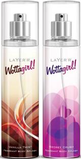 Layer Shot W.G VANILLA TWIST & SECRET CRUSH Perfume  -  270 ml