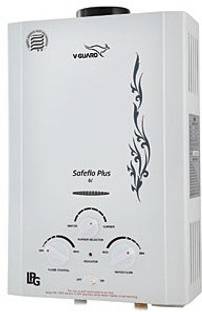 V-Guard Safe-Flo Plus 6 L Gas Water Geyser