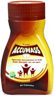 Accumass Weight Gain Capsules 60Caps.