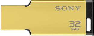 SONY USM32MX3 32 GB Pen Drive Compatible with Desktop Computer, Tablet, Laptop USB 3.1 Metal Case