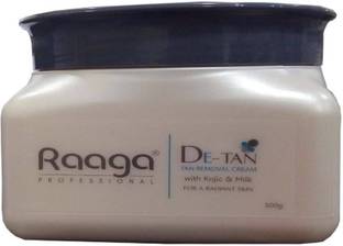 RAAGA PROFESSIONAL DE-TAN Tan Removal Cream With Kojic & Milk