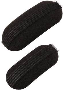 FOK Set Of 2Pc Tic Tac Clip Base Hair Puff Up Volumizer Hair Style Maker Hair Accessory Bun