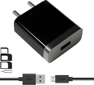 ShopMagics Wall Charger Accessory Combo for LG G4, LG X Power, LG Stylus 3, LG K10 2017, LG Stylus 2, LG V10, LG Stylus 2 Plus, LG G3, LG K10, LG G3 Stylus, LG X cam, LG G4 Dual, LG X screen, LG K4, LG G4 Stylus 4G, LG G2, LG K7, LG Spirit LTE, LG Magna, LG L80, LG G Flex 2, LG G Flex, LG G Flex 2, LG L90 Dual, LG G3 Dual-LTE, LG L70 Dual, LG Spirit Charger With 1 Meter Micro USB Charging Data Cable And SIM Adapter