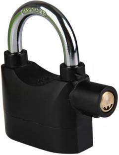 JHA BROTHERS Alarm Safety Lock Straps Safety Lock (Black) Cycle Lock