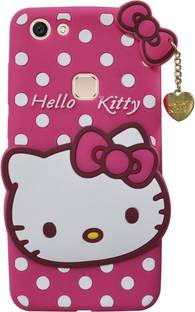 Coverage Back Cover for Vivo V7 - 1718 Hello Kitty