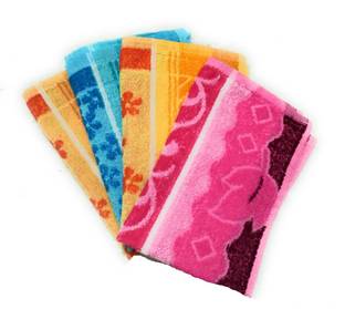 Cotton colors Cotton 350 GSM Hand, Face Towel Set