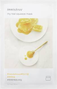 innisfree My Real Squeeze Mask - Manuka Honey(sheet mask)