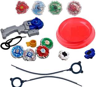 Assemble Beyblade Burning Passion for Peak and Kerbeus Central Defence Starter Set with Handle Launcher Metal Fighters Fury Battle Blade 4D System Bey Blade Pack of 2 Combo