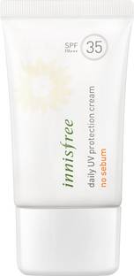 innisfree Sunscreen - SPF 50 PA+++ Daily UV Protection Cream - No Sebum
