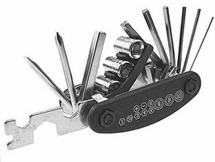 AlexVyan Special 15 in 1 Multi-function Bicycle Tools Sets Bike Bicycle Multi Repair Tool Kit Hex Spoke Wrench Mountain Cycle Screwdriver Tool Cycling Cycle Tool Kit