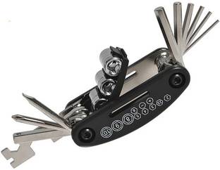 AlexVyan 15 in 1 Multi-function Bicycle Tools Sets Bike Bicycle Multi Repair Tool Kit Hex Spoke Wrench Mountain Cycle Screwdriver Tool Cycling Cycle Tool Kit