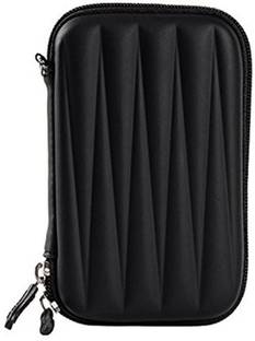 Etake Black Shock Proof Casing 2.5 inch Shock Resistant Hard Disk Case 2.5 Inch