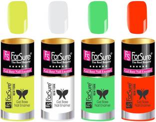 ForSure matte finish Color Show Party Girl Nail Paint, Gel base Nail Enamel Multicolor06