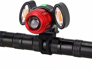 Lista Rechargeable Bike Horn and Light 140 DB with Super Bright 250 Lumen Light 3 Modes LED Headlamp
