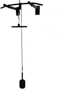 IBS Heavy Duty Home Gym Pull up Bar with Top Pulley Solid Wall Mounted Pull Body Building Fitness Gym Accessories upper body workout Pull-up Bar