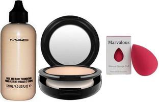 marvalous Sponge puff & fix compact Mac Foundation