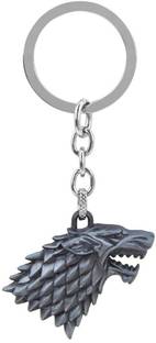 KRISHNA Game Of Thrones Stark House Dire Wolf Key Chain Key Chain