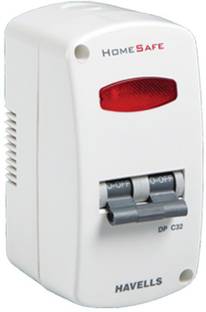 HAVELLS HomeSafe Mini MCB with enclosure HAV032DP MCB
