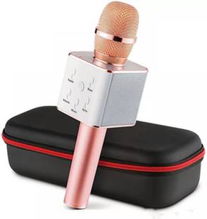 SEI HEI KI Wireless Bluetooth Singing Q7 Mic Speaker Player Microphone Microphone
