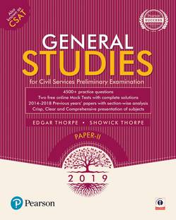 General Studies Paper II: For Civil Services Preliminary Examination 2019 by Pearson