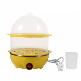 MEZIRE Two Layer Egg Cooker Double layer Egg Boiler Egg Cooker  (14 Eggs) Egg Cooker