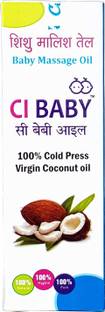 CI BABY OIL CI BABY MASSAGE 200 ML PACK OF 2
